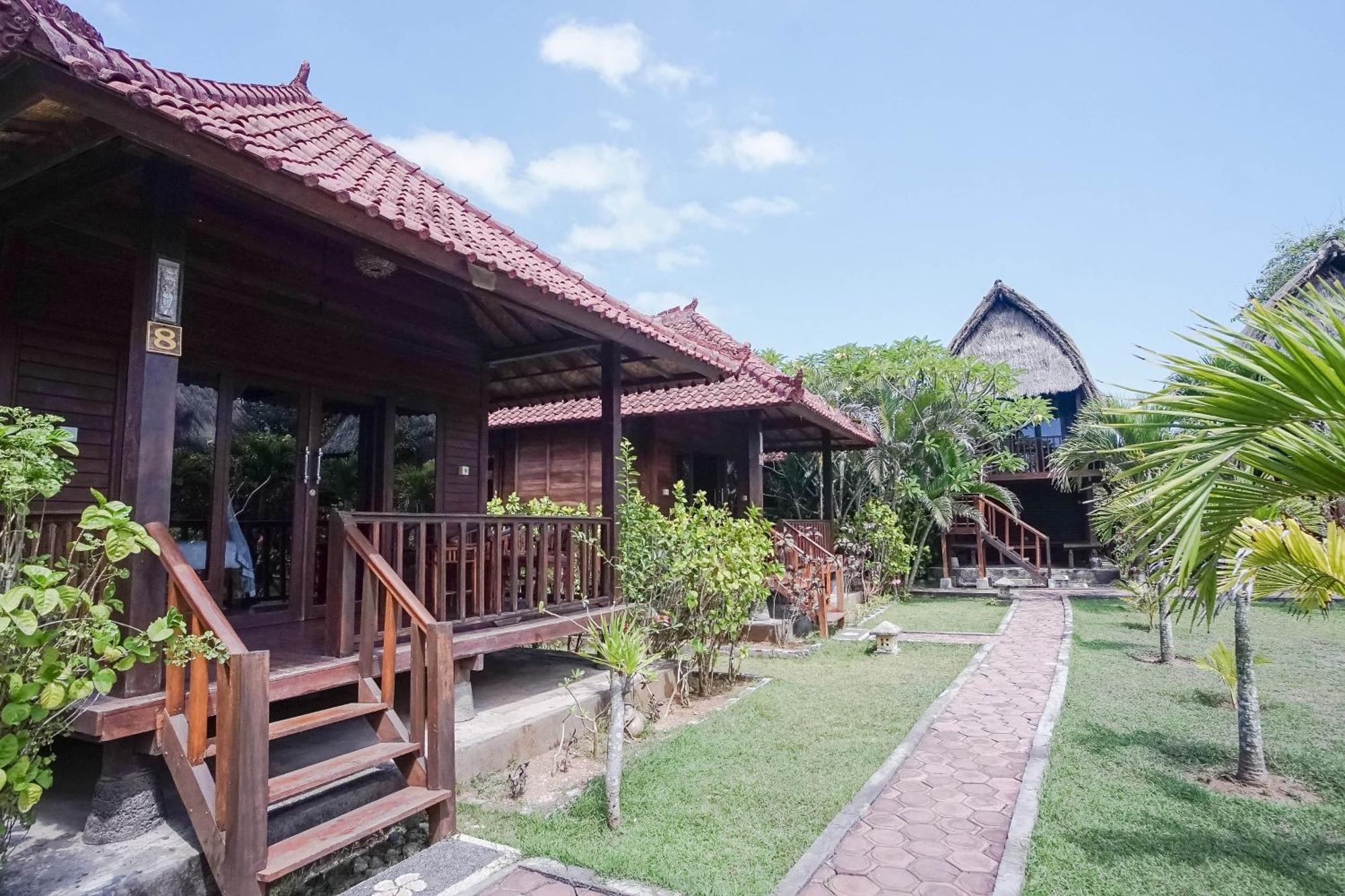 Abian Huts Dream Beach Lembongan Exterior foto